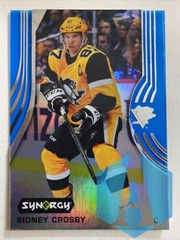 2019-20 Upper Deck Synergy Blue #30 Sidney Crosby Pittsburgh Penguins Parallel